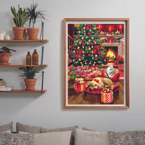 Clementoni puzzel Christmas By The Fire - 1000 stukjes productafbeelding 4