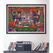 Clementoni puzzel Ye Old Christmas Shoppe - 1000 stukjes productafbeelding 5