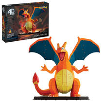 4D Build Pokémon Charizard 3D-modelset hoofdafbeelding product