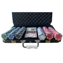 Pokerset in deluxe pokerkoffer hoofdafbeelding product