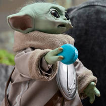 Star Wars Ultimate Grogu animatronic - 37 cm productafbeelding 6