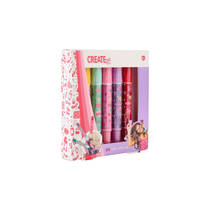 Create it! haarkrijtpennen set 5-delig productafbeelding 4