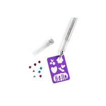 Create it! geurende tattoo pen met diamantje productafbeelding 7