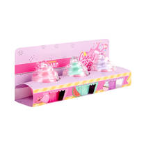 Create It! Candy Explosion cupcake lippenbalsem set 3-delig productafbeelding 4