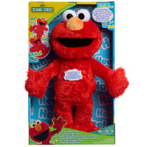 Just Play Sesamstraat Kietel Mij Elmo knuffel