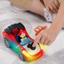 Disney Junior Micky Mouse Rev 'n Glow racewagen met licht en geluid productafbeelding 2