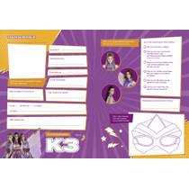 K3 vriendenboek Superhelden productafbeelding 2