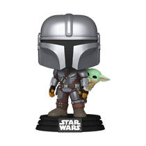 Funko Pop! figuur Star Wars The Mandalorian & Grogu