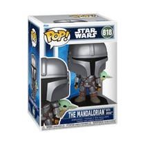 Funko Pop! figuur Star Wars The Mandalorian & Grogu productafbeelding 2