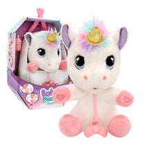 Baby Paws Fantasy interactieve pluchen Unicorn