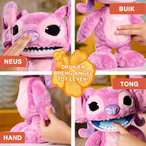 Disney Stitch Ultimate Angel interactieve knuffel pluche productafbeelding 3