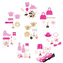 Make it Real Juicy Couture Glitz 'N Glam bedelarmbandenset productafbeelding 2