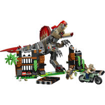 LEGO Jurassic World Spinosaurus ontsnapping 77982 productafbeelding 2