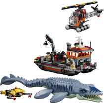 LEGO Jurassic World Mosasaurus bootaanval 77983 productafbeelding 2