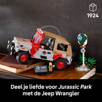 LEGO Jurassic World Park Jeep Wrangler 77984 productafbeelding 2