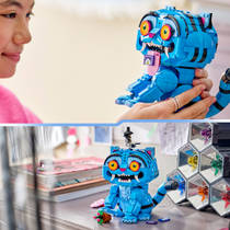 LEGO KPop Demon Hunters Derpy Tiger en Sussie Bird 72537 productafbeelding 4