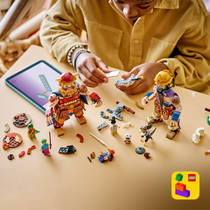 LEGO ONE PIECE Dorry vs. Brogy Reuzen van Kleine Gaarde 75644 productafbeelding 3