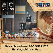 LEGO ONE PIECE Het slagschip van Garp 75646 productafbeelding 9