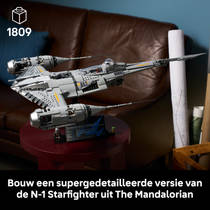 LEGO Star Wars De Mandalorian N-1 Starfighter 75442 productafbeelding 2