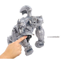 Armorsaurs actiefiguur King Chrome productafbeelding 8