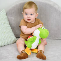 My Mario knuffel pluchen Yoshi - 28 cm productafbeelding 2
