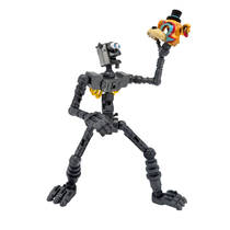 Five Nights at Freddy's Endo Series actiefiguur Glamrock Freddy & Shattered Glamrock Freddy productafbeelding 5