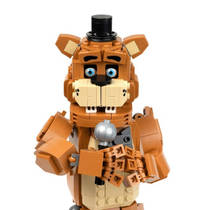 BLDR Five Nights at Freddy's Freddy Fazbear bouwset productafbeelding 2