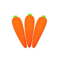 Jumbo Squeeze wortel - 8 x 8 x 34 cm hoofdafbeelding product