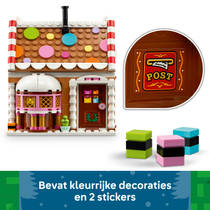 LEGO winters peperkoekhuisje 40809 productafbeelding 3