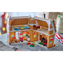 LEGO winters peperkoekhuisje 40809 productafbeelding 9