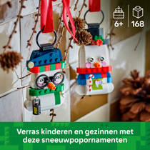 LEGO sneeuwpopornamenten 40812 productafbeelding 2