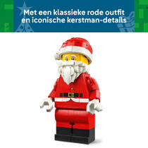 LEGO grote minifiguur van de kerstman 40820 productafbeelding 5