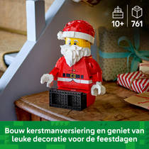 LEGO grote minifiguur van de kerstman 40820 productafbeelding 3
