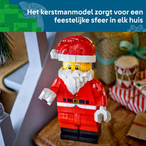 LEGO grote minifiguur van de kerstman 40820 productafbeelding 7