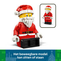 LEGO grote minifiguur van de kerstman 40820 productafbeelding 6