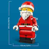 LEGO grote minifiguur van de kerstman 40820 productafbeelding 8