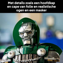 LEGO Marvel Doctor Doom buste 76345 productafbeelding 4