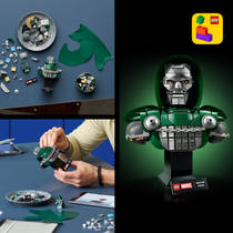 LEGO Marvel Doctor Doom buste 76345 productafbeelding 5