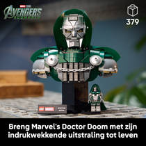 LEGO Marvel Doctor Doom buste 76345 productafbeelding 2