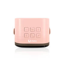 Karaoke speaker + 2 microfoons - roze productafbeelding 6