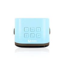 Karaoke speaker + 2 microfoons - blauw productafbeelding 6