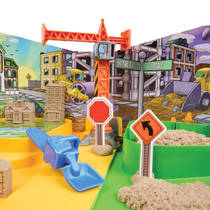 Kinetic Sand Construction Zone speelset productafbeelding 7