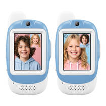 Video walkie talkie set - blauw productafbeelding 2