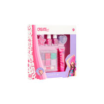 Create It! make-up set waterbasis - roze/lila productafbeelding 4