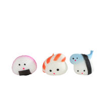 Kawaii squishy sushi vriendjes - 3 stuks hoofdafbeelding product
