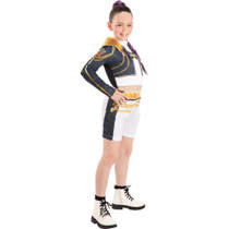 KPop Demon Hunters Rumi Golden kostuum - 11-13 jaar productafbeelding 2
