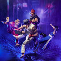 Street Fighter actiefiguur Akuma - 15 cm productafbeelding 6
