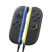 Nintendo Switch 2 Joy-Con controllers - blauw/geel productafbeelding 3