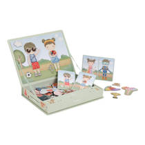 Little Dutch Dress-Up Jim & Rosa magenetisch speelbord productafbeelding 7