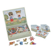 Little Dutch Dress-Up Jim & Rosa magenetisch speelbord productafbeelding 5